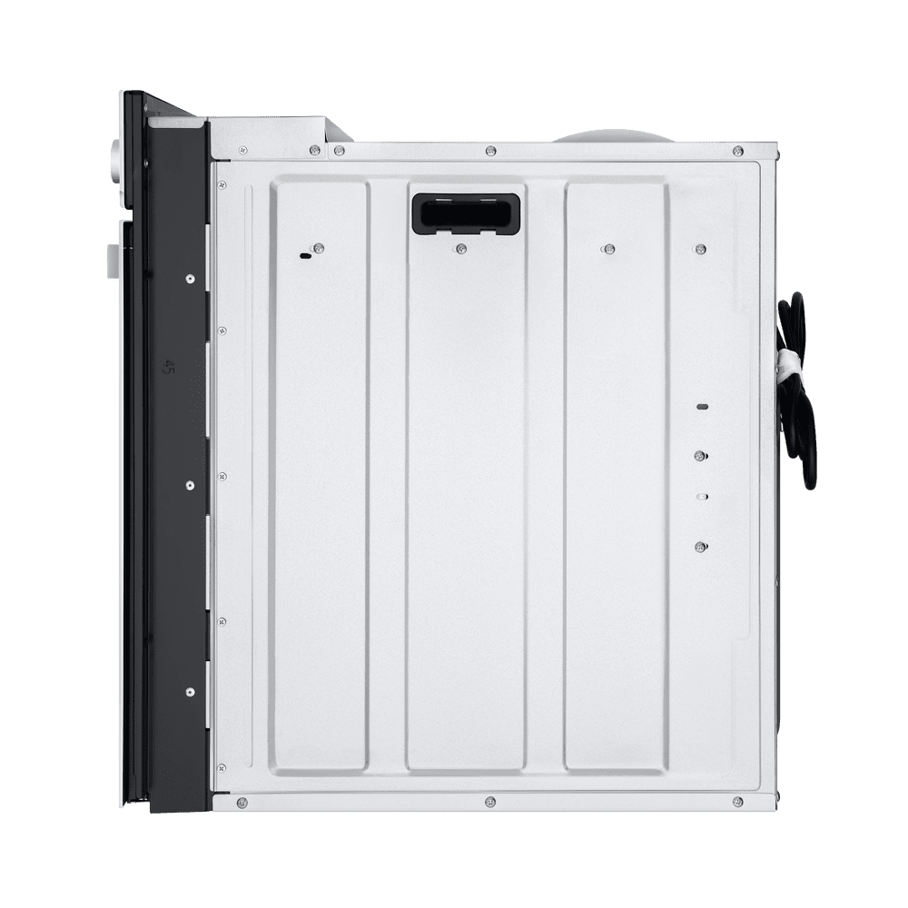 Электрический  белый духовой шкаф 45 см с режимом конвекции