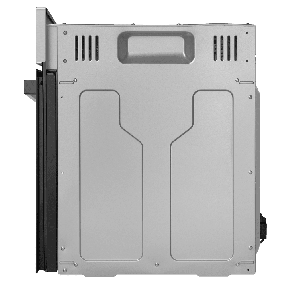 Электрический  серый духовой шкаф 60 см