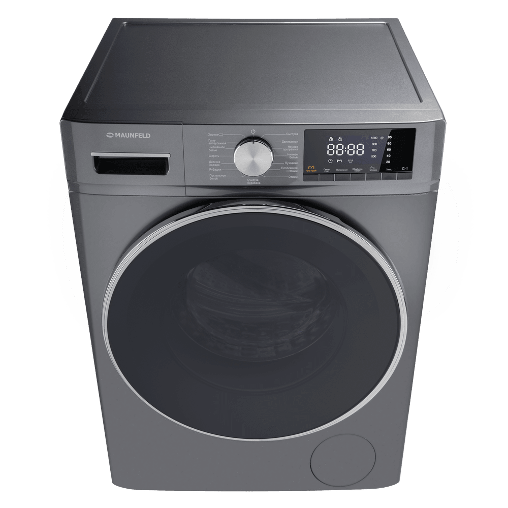 Стиральная машина c инвертором и паром MAUNFELD MFWM127ISB02