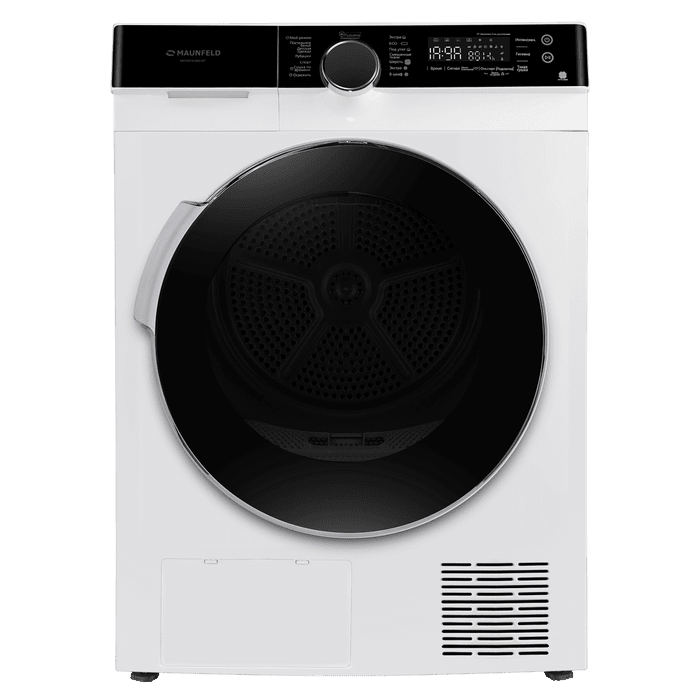 Сушильная машина с инвертором и тепловым насосом MAUNFELD MFDM1410WH07