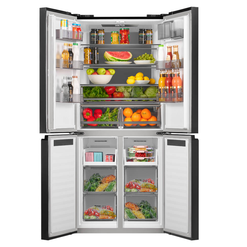 Холодильник-морозильник с инвертором MAUNFELD MFF192NFSB01 Inverter