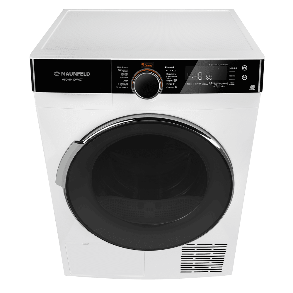 Сушильная машина с инвертором и тепловым насосом MAUNFELD MFDM1410WH07