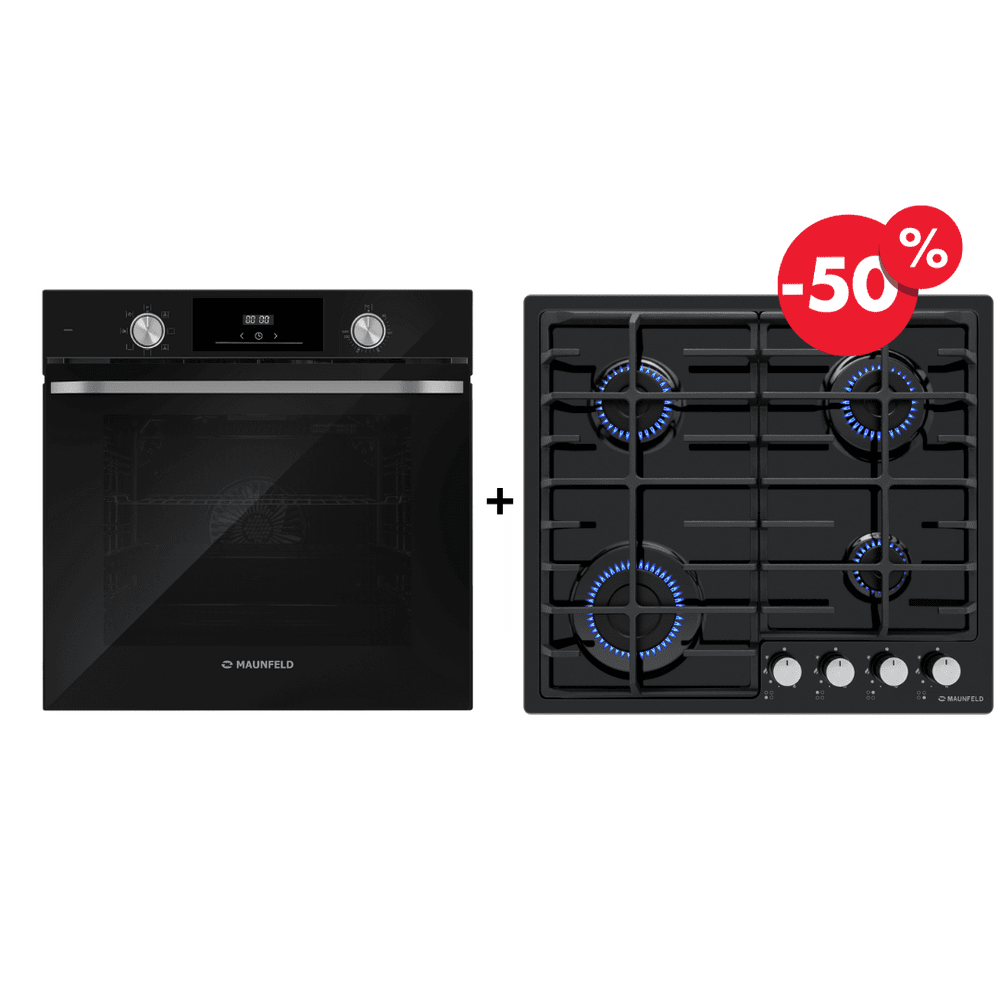 Шкаф духовой электрический MAUNFELD FEOH7872B + EGHE.64.6CB/G СКИДКА-50% Шкаф духовой электрический MAUNFELD FEOH7872B + EGHE.64.6CB/G СКИДКА-50%