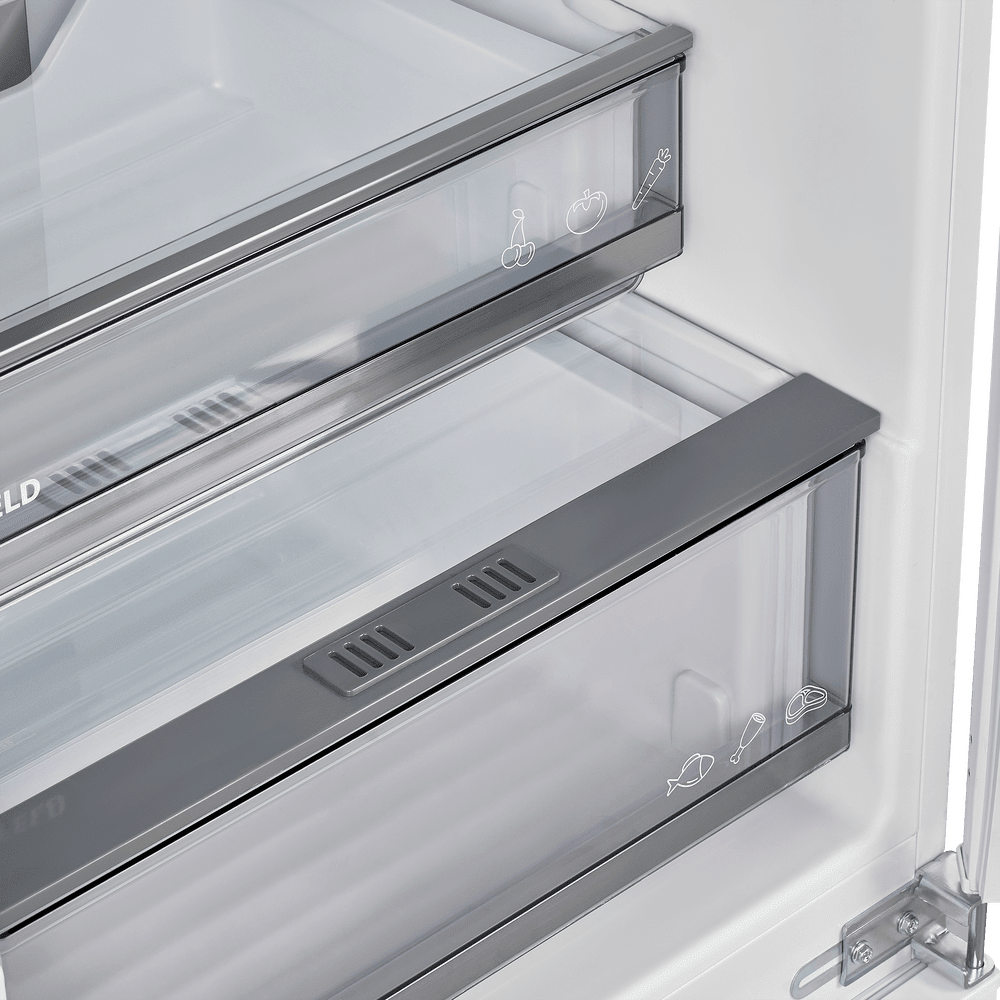 Холодильник-морозильник встраиваемый MAUNFELD MBF177NFFWGR Inverter