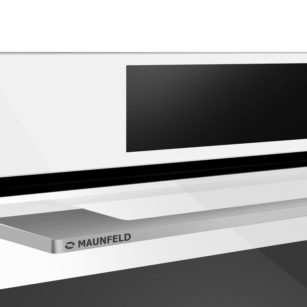 Электрический белый духовой шкаф 60 см с режимом конвекции