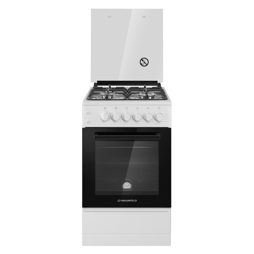 Газовая плита MAUNFELD MGC50GCW02 Газовая плита MAUNFELD MGC50GCW02