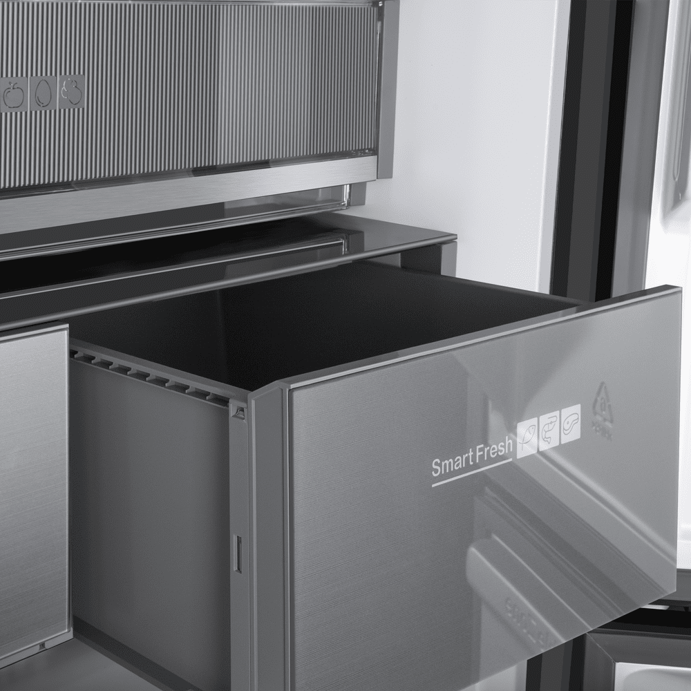 Холодильник с инвертором MAUNFELD MFF190NFSB01