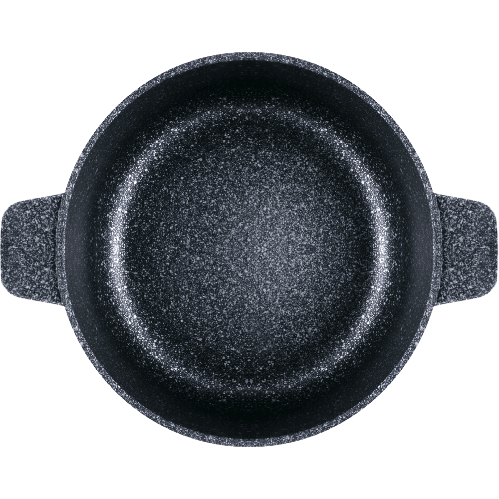 Кастрюля MAUNFELD GRETA MF24GRTT01CR из литого алюминия со стеклянной крышкой, 24 см, 4 л